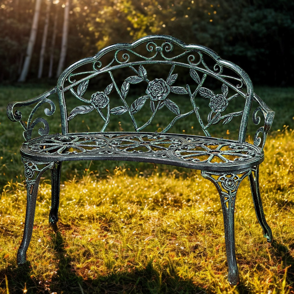 Gartenbank "English Rose" Vintage-Stil Gainsborough